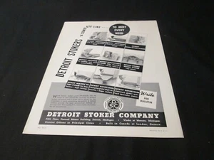 Vintage Advertising Brochure Ephemera Detroit Stoker Co. Bulletin No. 553 - Picture 1 of 3
