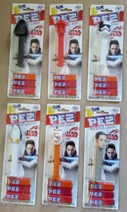 RARE All 6 Star Wars The Last Jedi-Pez Candy Dispenser Collection FREE SHIPPING - Picture 1 of 5
