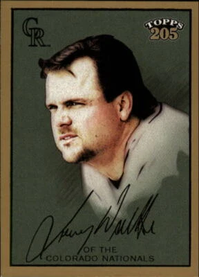 2003 Topps 205  #72 Larry Walker - NM-MT  - Image 1 of 2