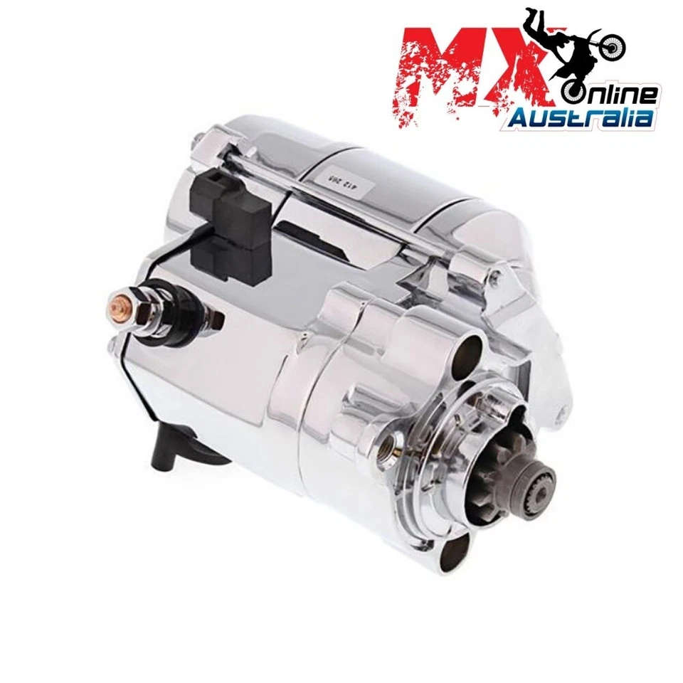 Starter Motor Chrome Harley XLH 1100 SPORTSTER 1985-1987 Foto 1 de 1
