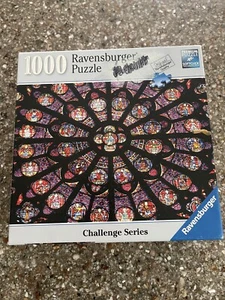 Ravensburger 1000-Piece Puzzle 'Rose of Notre Dame' Challenge Series No. 80368 - Picture 1 of 5