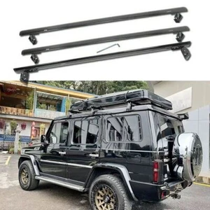 3PCS Cross Bar Fits For Mercedes Benz G-Class W463 1991-2024 Roof Rail Luggage - Picture 1 of 5