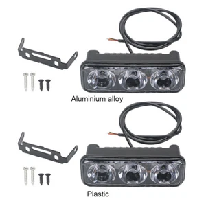 3LED Auto LED Work Light 12V Car Flashing Light for Car SUV Sedan (aluminum) - Foto 1 di 10