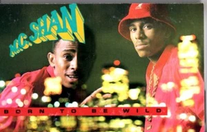 MC Shan Born To Be Wild 1988 Cassette Tape Album Hiphop Rap Marl - Picture 1 of 2