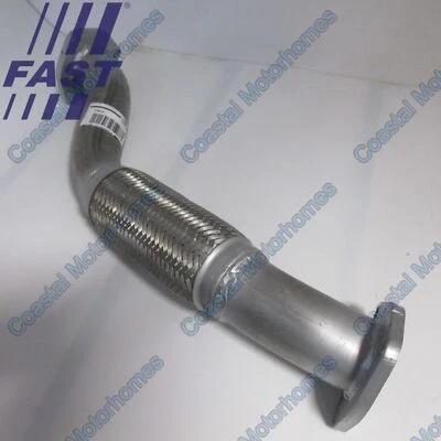Fits Fiat Ducato Peugeot Boxer Citroen Relay Flexy Exhaust Pipe 2.2 2.3 JTD-HDI - Image 1 of 4
