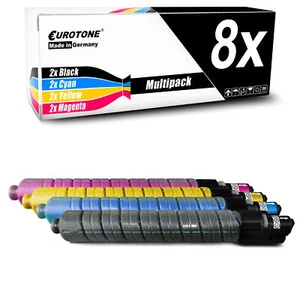 8x wkład do Ricoh Aficio MP C-3300-spf MP C-2800-AD MP C-2800-spf - Zdjęcie 1 z 4