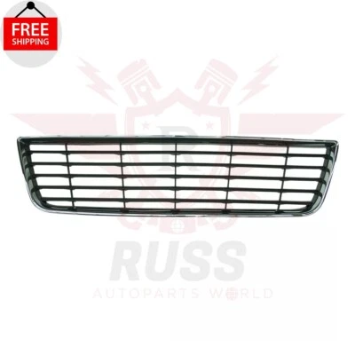 New Front Bumper Grille Chrome with Gray Insert For 2006-2011 Chevrolet Impala Foto 1 de 4