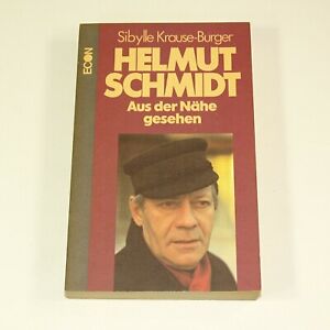 Signiert . Helmut Schmidt - Aus der Nähe gesehen . 1980 . Bundeskanzler 