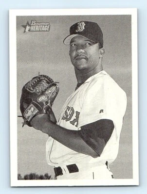 2001 Bowman Heritage Pedro Martinez Boston Red Sox #74 - Image 1 of 2