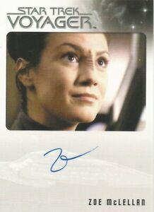 Tarjeta de autógrafo ""Tal Celes"" de Star Trek Voyager Heroes & Villan: Zoe McLellan
