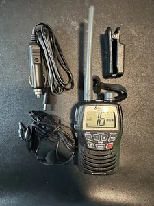 Cobra MR HH125+ VHF Marine Radio – Handheld 3-Watt Waterproof Two-Way Radio Nice - Zdjęcie 1 z 3