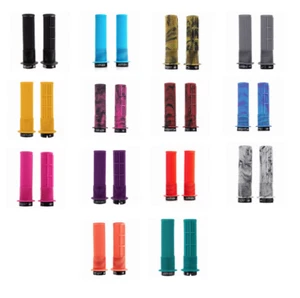 DMR DeathGrip Flange Soft/Thin Handlebar Grips All Colours For MTB Downhill BMX - Picture 1 of 21