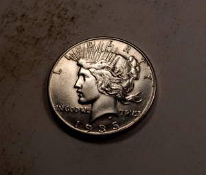 Dólar de la Paz 1935 - gema BU - 90 % plata - #PD183 - Imagen 1 de 3
