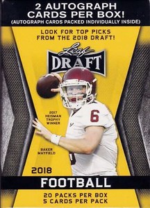 2018 Leaf Draft Football - FIELD GENERALS - PICK YOUR CARD - COMPLETE YOUR SET 