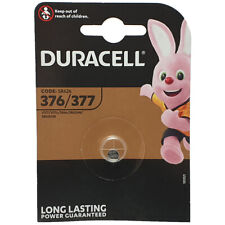 1 x Duracell 377 AG4 SR66 SR626SW Watch Battery