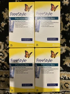 Freestyle Precision Neo Blutzuckerteststreifen 100 Stück - Bild 1 von 2