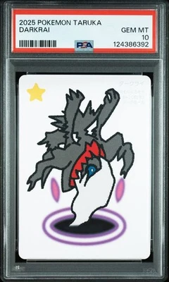 PSA 10 Darkrai GEM MINT 2025 Pokemontarka Japanese - Image 1 of 2