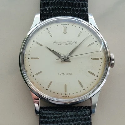 IWC Schaffhausen Cal 853 años 60 para hombre 35 mm automático suizo vintage RA643 Foto 1 de 4