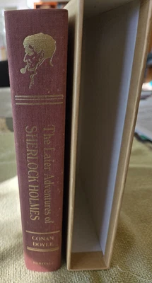 THE LATER ADVENTURES OF SHERLOCK HOLMES Arthur Conan Doyle Heritage Press 1980 - Image 1 of 4