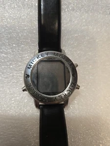 VTG Disney Lorus Mickey Mouse Color Dancing Musical Silver Watch - Needs Battery - Picture 1 of 8