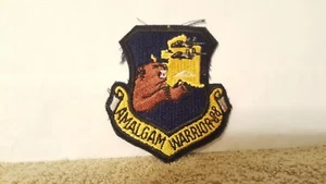 USAF ALASKAN AIR COMMAND AMALGAM WARRIOR 1988 Etelson AFB AK 3 1/4 x3 inches - Picture 1 of 2