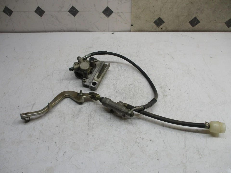 Manguera de pedal cilindro maestro pinza freno trasero Kawasaki kx80 kx 80 1991 91 Foto 1 de 4