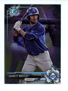 2017 Bowman Chrome Prospects  Garrett Whitley #BCP53 Tampa Bay Rays