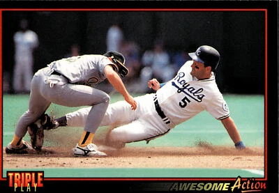 1993 Triple Play #64 George Brett - Image 1 of 2