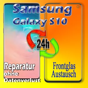 24 Stunden Display Reparatur Samsung Galaxy S10 Displayglas - Austausch - Bild 1 von 1