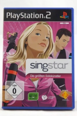 Singstar: Die größten Solokünstler (Sony PlayStation 2) PS2 Spiel in OVP - Bild 1 von 2