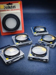 Cokin Close Up +1 +2 +3 +4 D +1D +2D +3D +4D 62mm 62 filter screw in & Lens hood - Picture 1 of 7