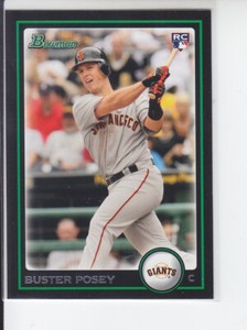 2010 Bowman Draft Buster Posey Rookie RC Giants BDP61