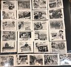 WESTERN COWBOY STARS MOVIE PHOTO IMAGES ROY ROGERS DAVY CROCKETT 25 CARDS