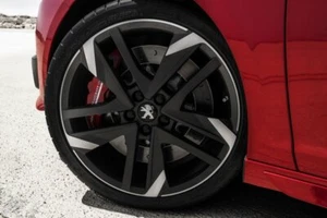 4 Jantes en 18'' look PEUGEOT Black polish pour EXPERT + 4 PNEUS 225 /50R18 - Imagen 1 de 1