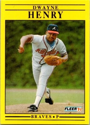 1991 Fleer - Dwayne Henry #692 - Image 1 of 2