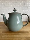 Vintage Retro Denby Regency Green 2 Pint Teapot Sherwood  Shape Teapot