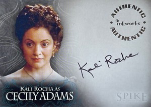 Buffy/SPIKE/Angel - A6 - Kali Rocha/Cecile Adams - Genuine Autograph Mint RARE