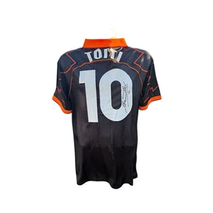Francesco Totti hand signed 1999-2000 AS Roma shirt - Italy- COA - Photo proof - Picture 1 of 4
