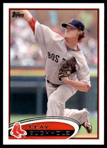 2012 Topps Clay Buchholz Baseball Cards #247