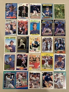 HOF Gary Carter ⚾️ Expos•Mets•Dodgers•Giants Cards ⚾️ 25 Card Lot ⚾️ 1983-2011 - Picture 1 of 16