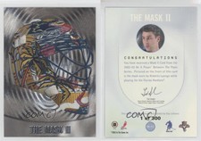 2002-03 ITG Be A Player Between the Pipes Mask II Silver /300 Roberto Luongo HOF