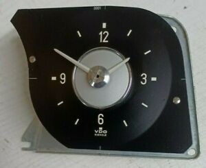 BMW 02er 1602 Watch Time Clock Approved, Movement Cleaned Vat Reclaimable