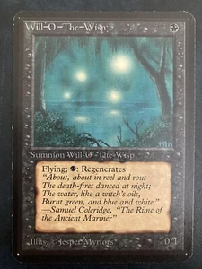 MTG - Magic The Gathering - Will-O-The-Wisp - Alpha Edition - Near Mint - Bild 1 von 2
