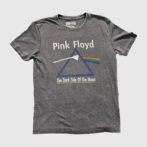 Pink Floyd Dark Side of the Moon Lucky Brand Rainbow Tee Sz M - Picture 1 of 5