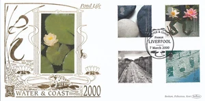 Water & Coast Benham 22Ct GOLD FDC Presot Liverpool 1999 No. 267/500 (133997) - Picture 1 of 3