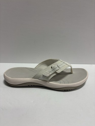 CLARKS Sandali donna Clark’s Summaze Tide bianchi taglia 8 M