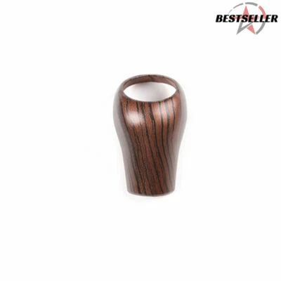 Peach Wood Grain Gear Shift Knob Cover for Mercedes-Benz A C E GLK-CLASS 2007-13 Foto 1 de 4