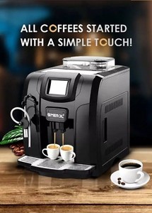 ME712 BEANS TO CUP COFFEE MACHINE DIGITAL SCREEN ONE TOUCH COFFEE FRESHLY GROUND