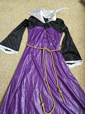 Disney Villians Evil Queen Snow White Adult Womans Halloween Costume Sz L 12-14 - Image 1 of 4