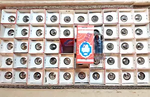 US Stock! 4x 6C4P-EV / 6Z4 / 6Ц4П-ЕВ ~ EZ90 ~ 6Z31 Rectifier Kenotron Same Date - Picture 1 of 4